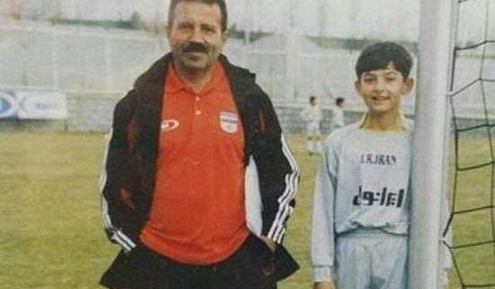 عکس سردار آزمون کودکی