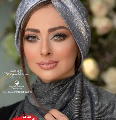 عکس آرایش غلیظ سحر قریشی