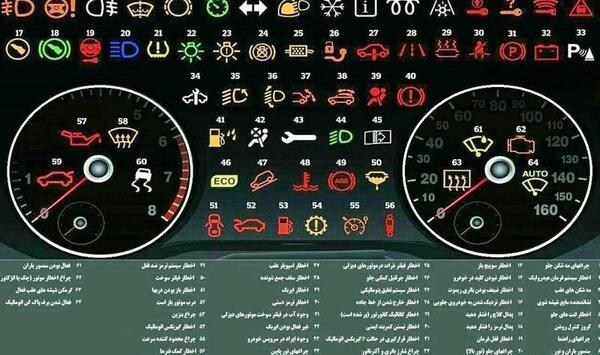 عکس نوشته کیلومتر ماشین