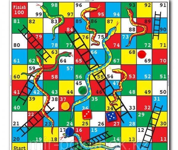 عکس مار و پله بازی