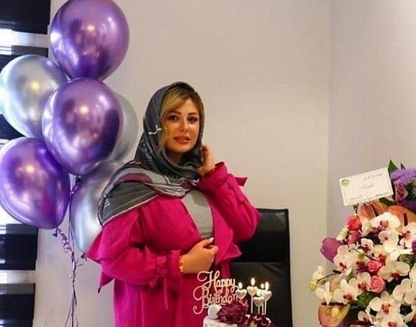 عکس تولد همسر نیوشا ضیغمی