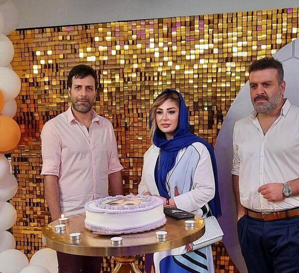 عکس تولد همسر نیوشا ضیغمی