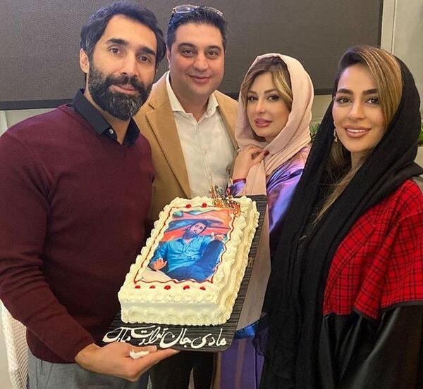 عکس تولد همسر نیوشا ضیغمی