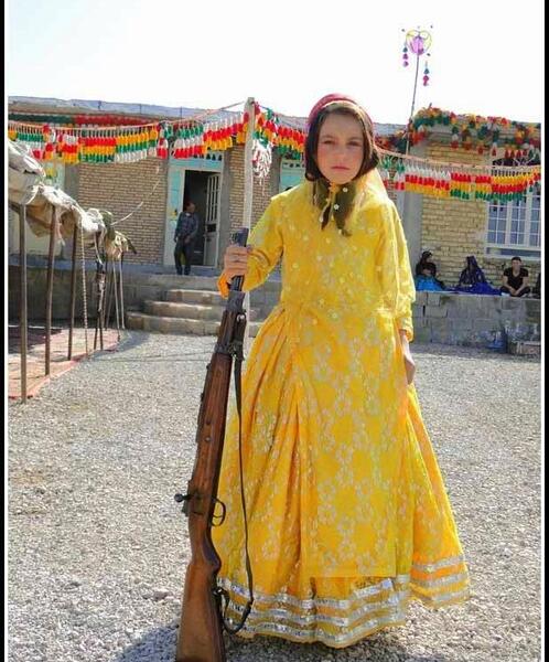 عکس دختر ترکی قشقایی