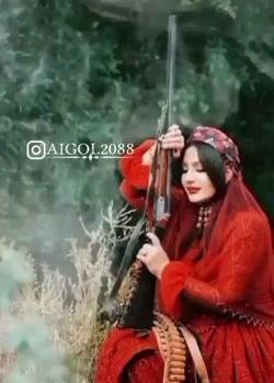 عکس پروفایل دختر قشقایی