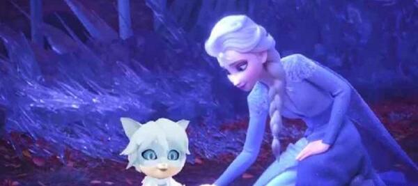 عکس السا و انا و مرینت