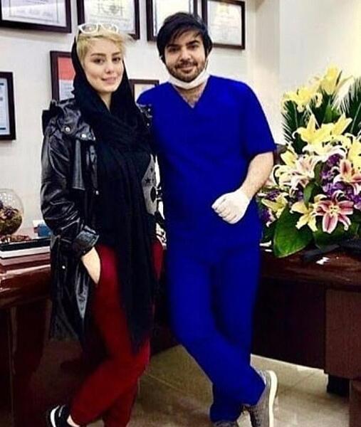 عکس سحر قریشی با شلوار کوتاه