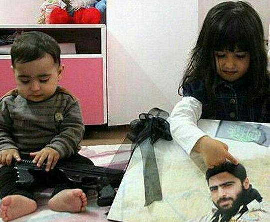 عکس پسر شهید سردار حاجی زاده