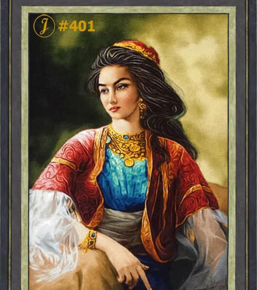 عکس نقاشی دختر کرد