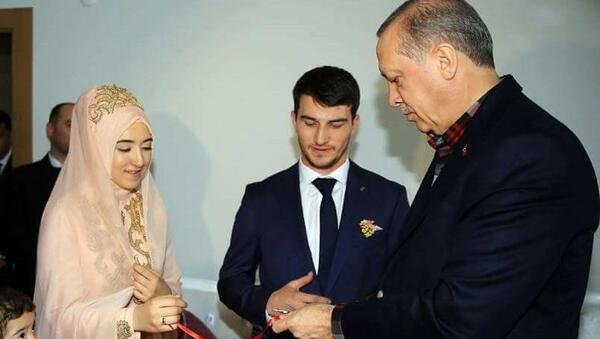 عکس دختر رئیس جمهور ترکیه