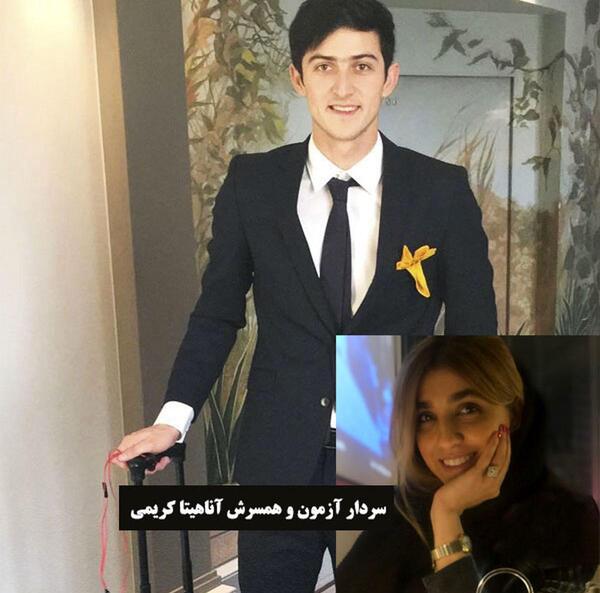 عکس سردار آزمون و ترلان پروانه