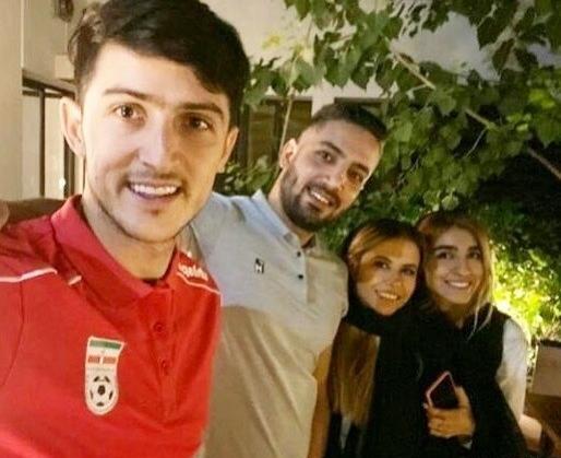 عکس های شخصی سردار آزمون و همسرش
