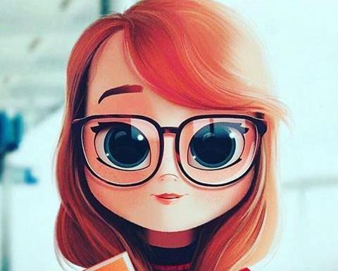 عکس دختر چشم بزرگ برای پروفایل