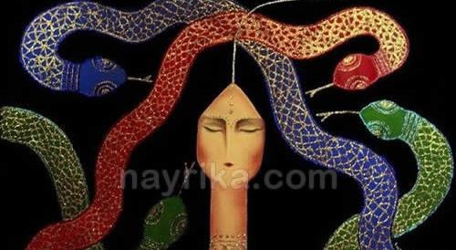 عکس مار قرمز رنگ