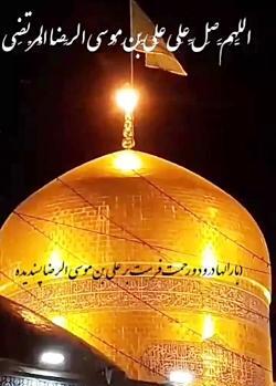 عکس استوری واتساپ صلوات خاصه امام رضا