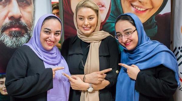 عکس سحر قریشی در ابنبات چوبی
