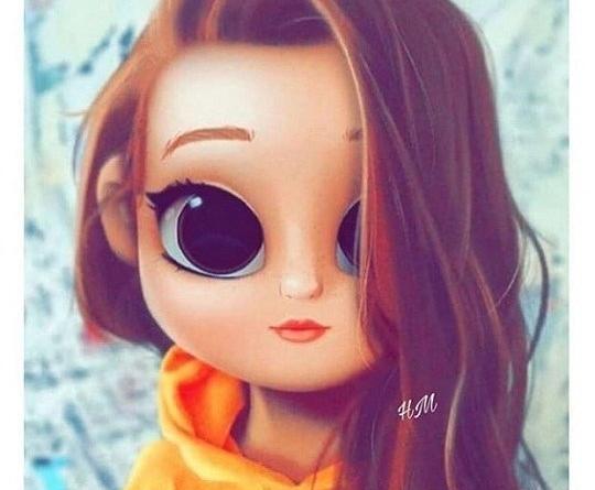 عکس دختر چشم درشت عروسکی