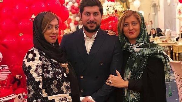 عکس تولد همسر علی پروین