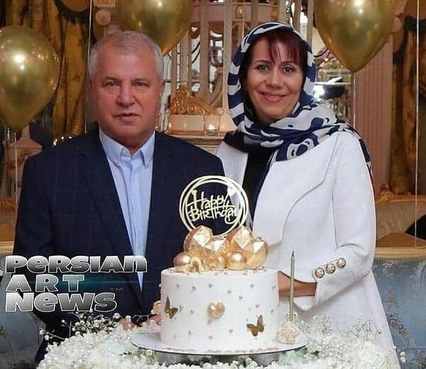 عکس تولد همسر علی پروین