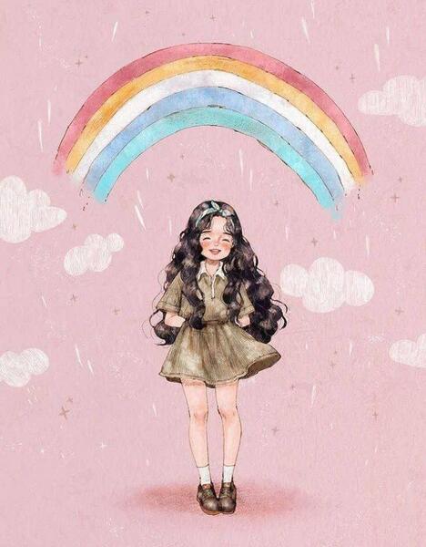 عکس کیوت دخترونه برای بک گراند