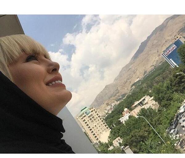 عکس سحر قریشی مدل مو