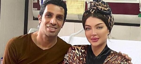 عکس تولد همسر سپهر حیدری