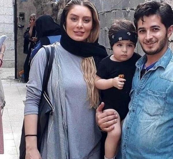 عکس سحر قریشی و پدرش