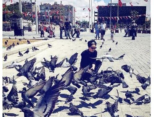 عکس سحر قریشی خارج از ایران