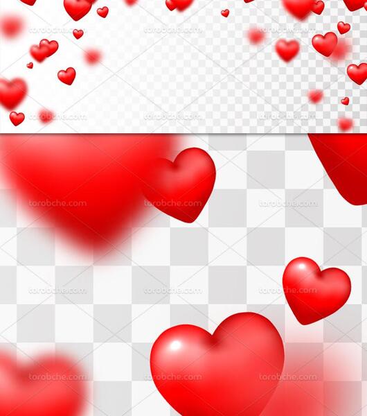 عکس تصویر زمینه قلب قرمز