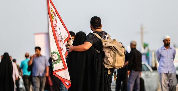عکس عاشقانه دونفره کربلا