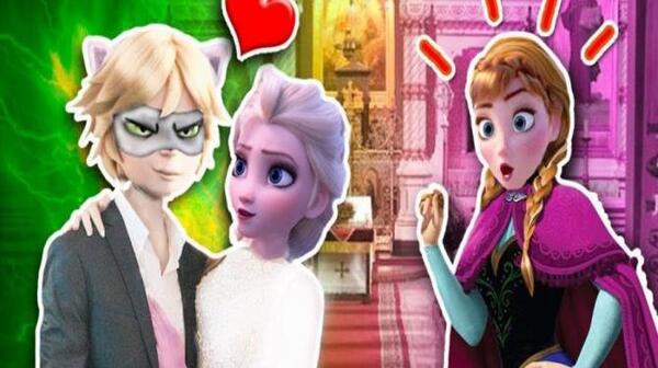 عکس السا و آنا و مرینت