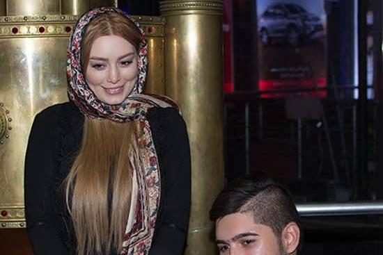 عکس سحر قریشی با موهای چتری