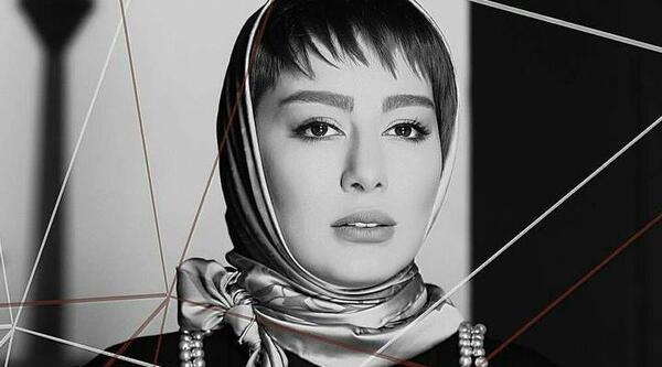 عکس سحر قریشی با موهای چتری