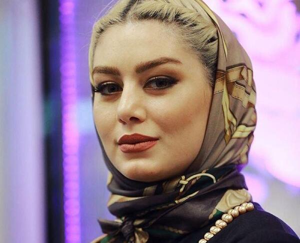 عکس سحر قریشی با موهای چتری
