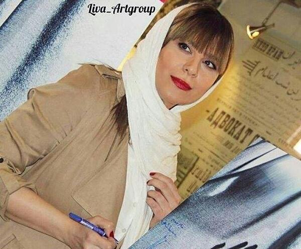 عکس سحر قریشی با موهای چتری