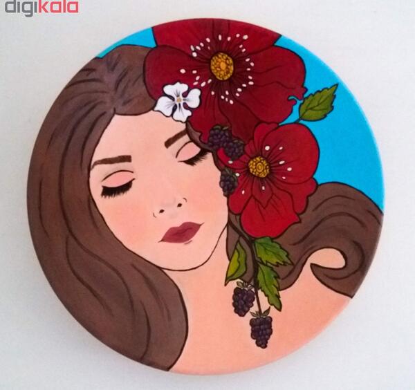عکس طرح دخترانه برای نقاشی روی سفال
