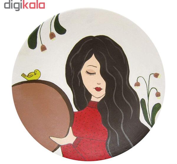عکس طرح دخترانه برای نقاشی روی سفال