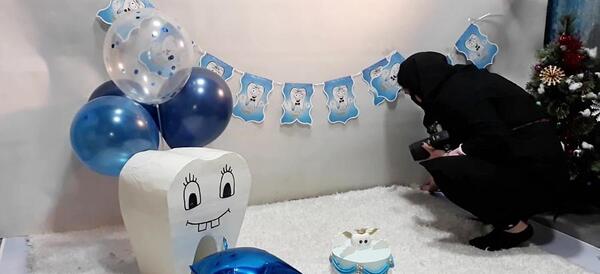 عکس کودک جشن دندونی