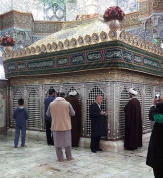 عکس حرم حضرت معصومه در روز