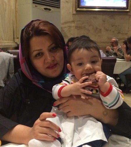عکس نی نی با باباش