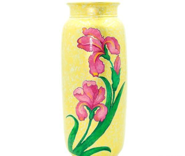 عکس طرح خام برای نقاشی روی گلدان سفالی