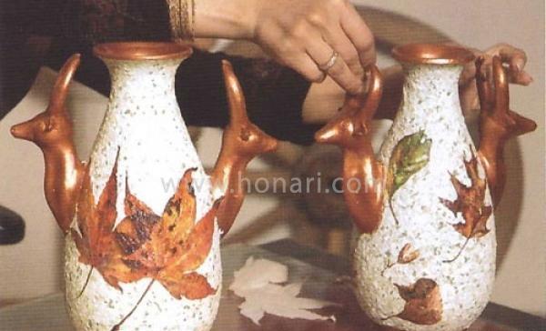عکس طرح خام برای نقاشی روی گلدان سفالی