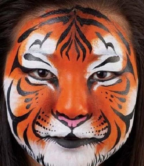عکس نقاشی صورت شیر
