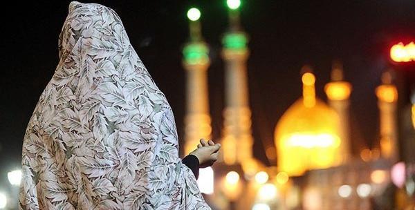عکس حرم حضرت معصومه شب قدر