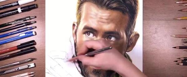 عکس طرح چهره برای نقاشی با مداد رنگی