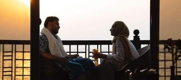 عکس زن واقعی ناصر در زخم کاری