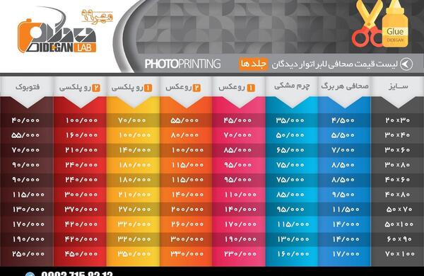 قیمت عکس آتلیه کودک سال ۱۴۰۳