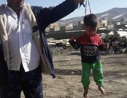 عکس کودک غم