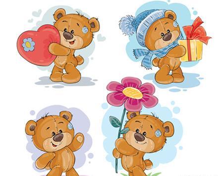 عکس شخصیت کارتونی خرس