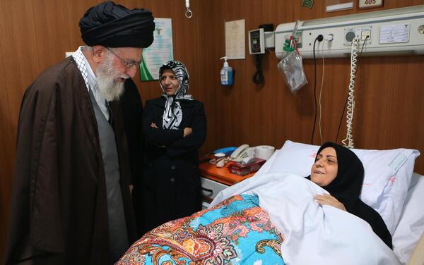 عکس همسر خامنه ای